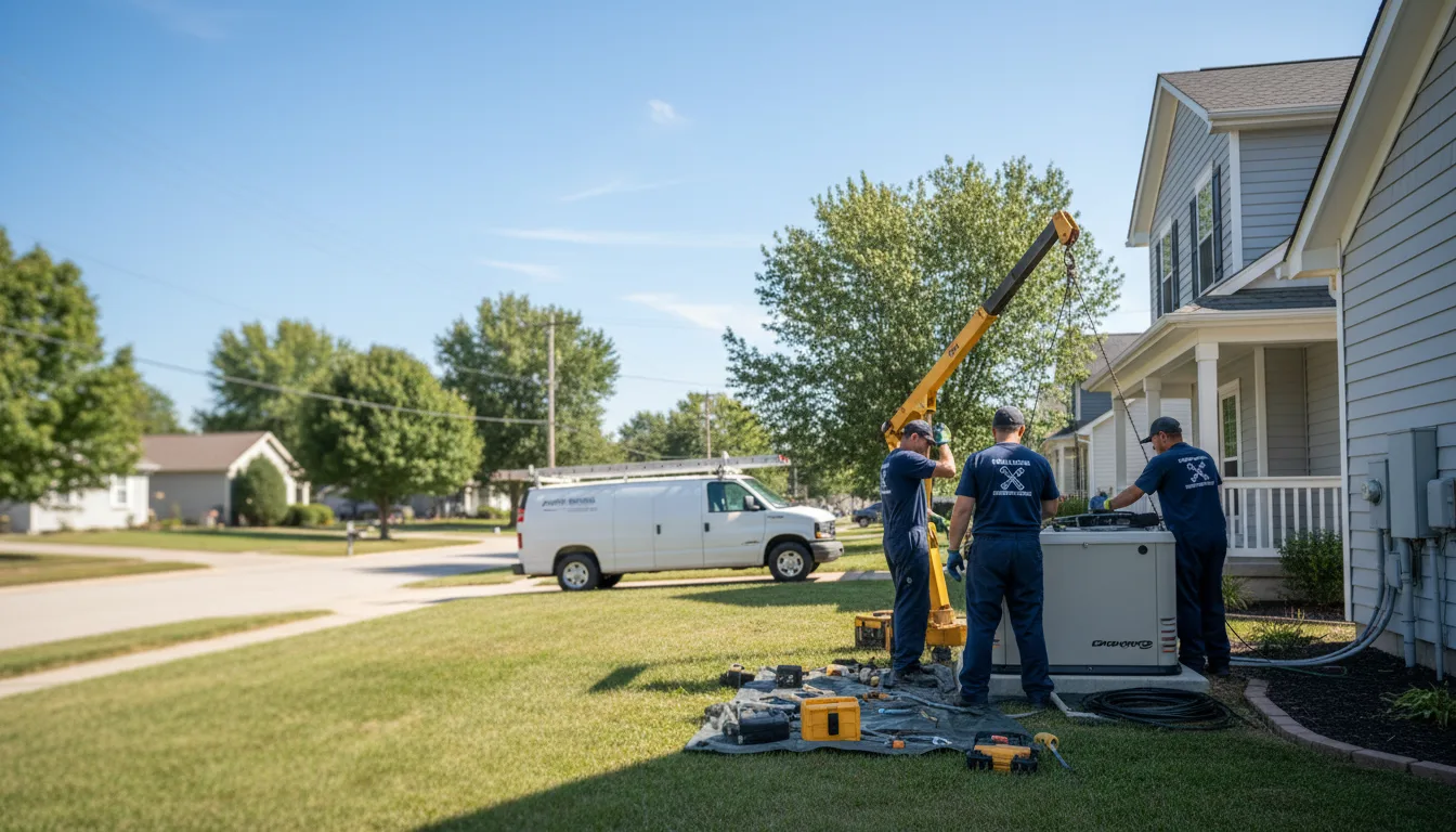 Generator Installation in Bernice, LA near me